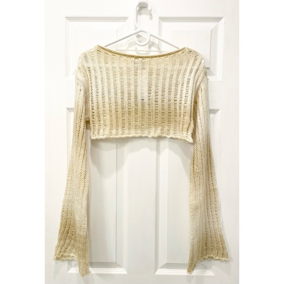Urban Outfitters Ladder-Knit Shrug Sweater - Picture 2 of 16